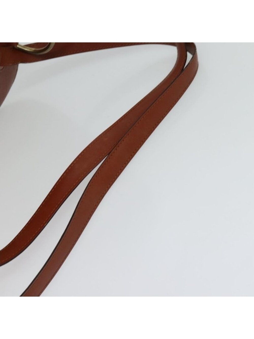 Authentic LOUIS VUITTON Epi Coblanc Shoulder Bag Brown M52293 LV - Picture 14 of 16
